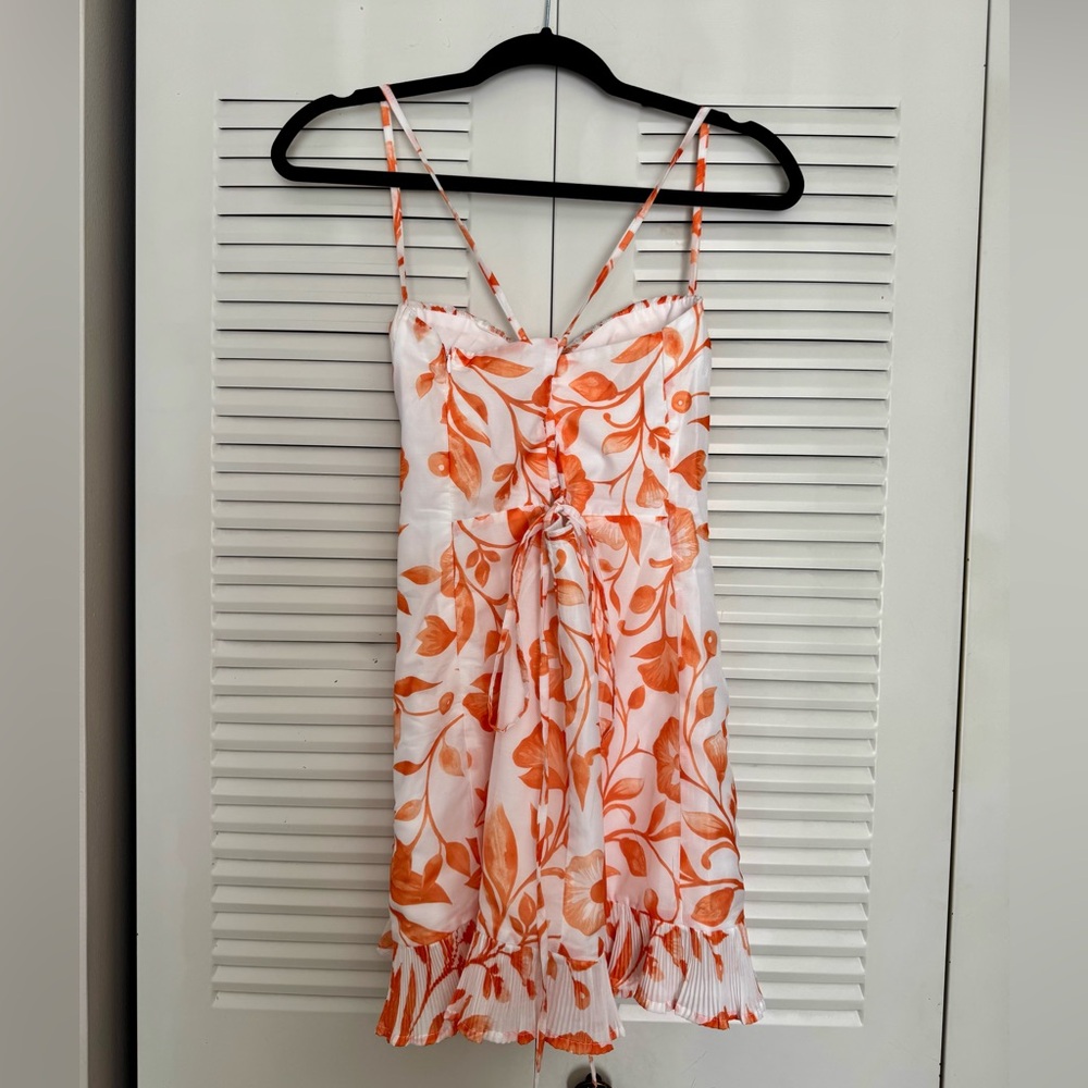 12th Tribe Belle Floral Mini Dress - Picture 6 of 7